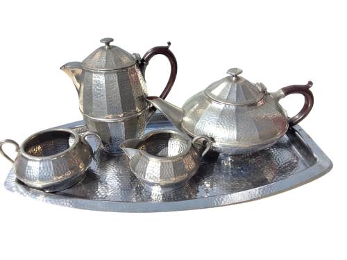 Pewter Tea Set