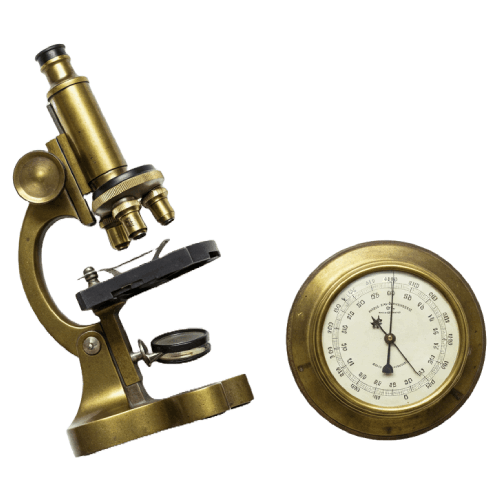 Antique Scientific hero