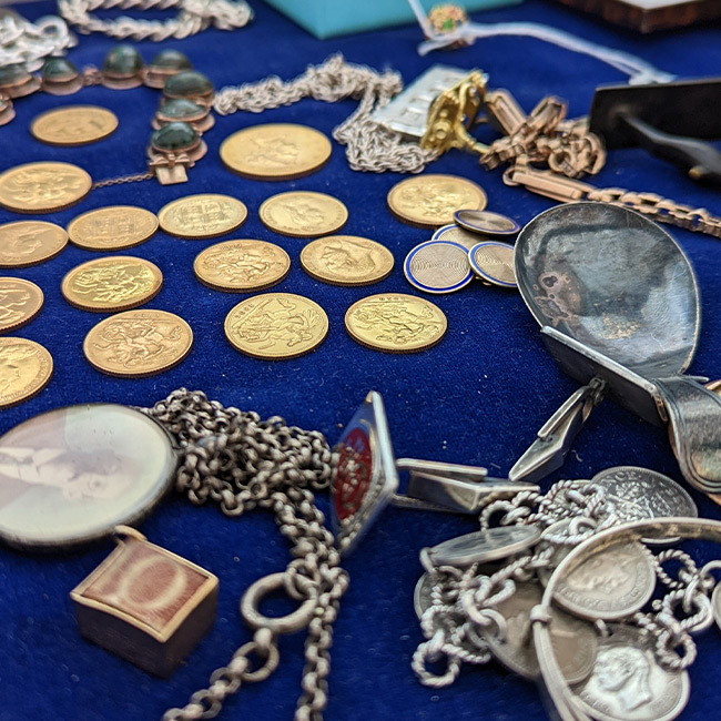 Antique coins